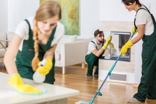 cleaning services make sure your home is spic and span for a move cleaner services